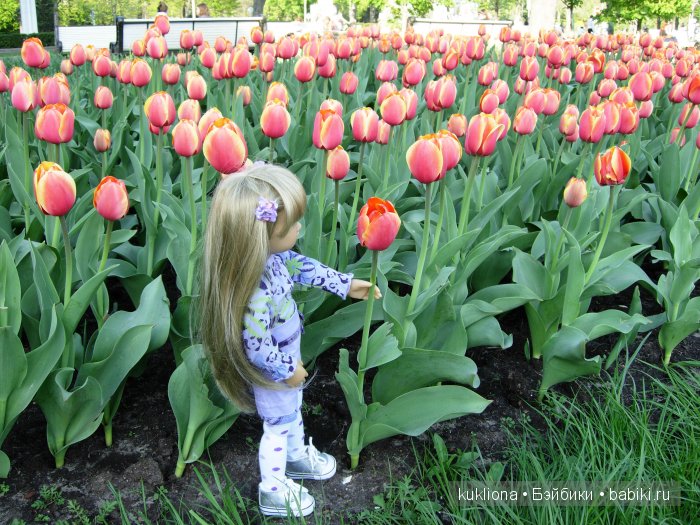 Марейка радуется весне, прогулка по ВВЦ! Кукла Mareike Kidz‘n’Cats Sonja Hartmann