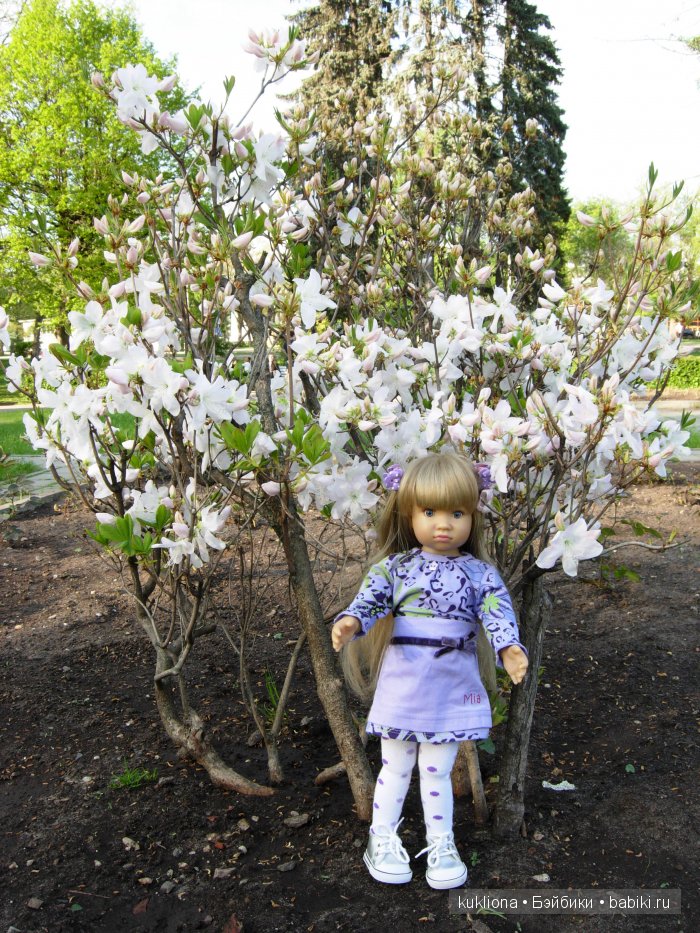 Марейка радуется весне, прогулка по ВВЦ! Кукла Mareike Kidz‘n’Cats Sonja Hartmann