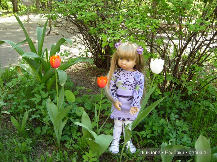 Марейка радуется весне, прогулка по ВВЦ! Кукла Mareike Kidz‘n’Cats Sonja Hartmann