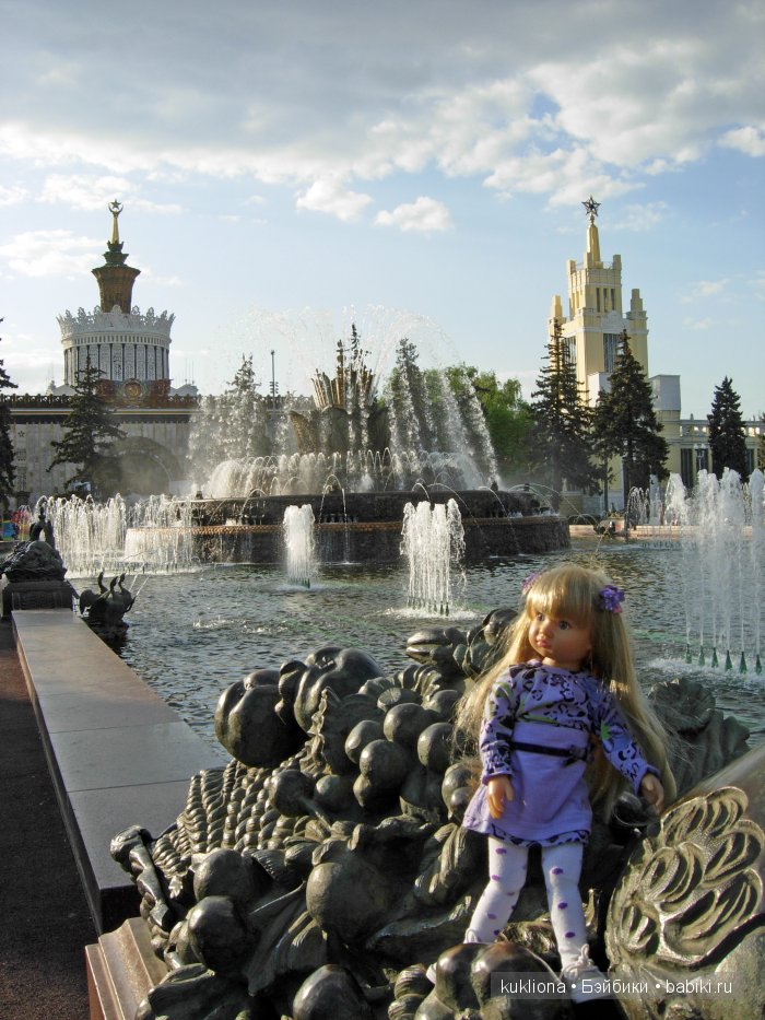 Марейка радуется весне, прогулка по ВВЦ! Кукла Mareike Kidz‘n’Cats Sonja Hartmann