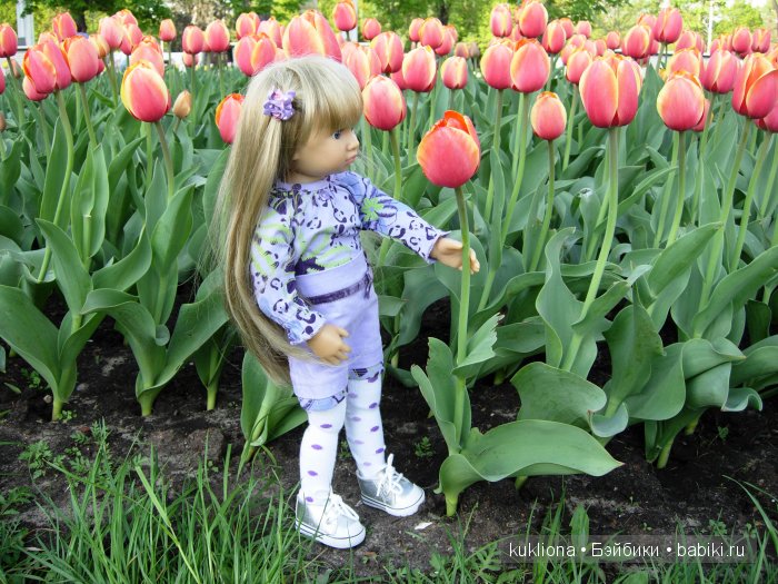 Марейка радуется весне, прогулка по ВВЦ! Кукла Mareike Kidz‘n’Cats Sonja Hartmann