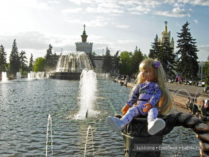 Марейка радуется весне, прогулка по ВВЦ! Кукла Mareike Kidz‘n’Cats Sonja Hartmann