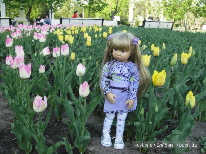 Марейка радуется весне, прогулка по ВВЦ! Кукла Mareike Kidz‘n’Cats Sonja Hartmann