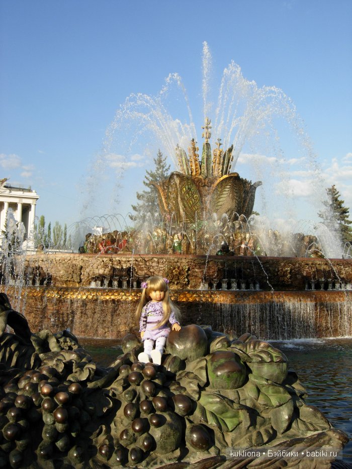 Марейка радуется весне, прогулка по ВВЦ! Кукла Mareike Kidz‘n’Cats Sonja Hartmann