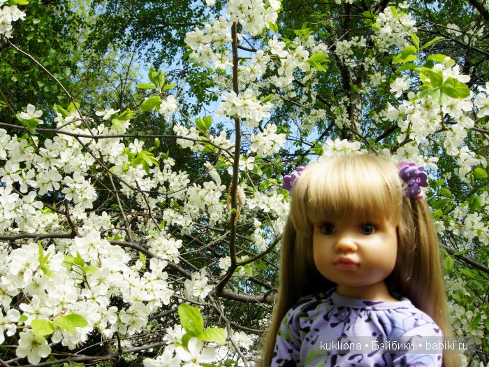 Марейка радуется весне, прогулка по ВВЦ! Кукла Mareike Kidz‘n’Cats Sonja Hartmann (фото 3)