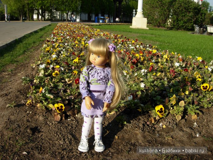 Марейка радуется весне, прогулка по ВВЦ! Кукла Mareike Kidz‘n’Cats Sonja Hartmann