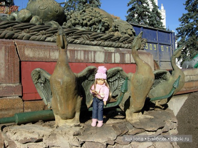 Марейка радуется весне, прогулка по ВВЦ! Кукла Mareike Kidz‘n’Cats Sonja Hartmann
