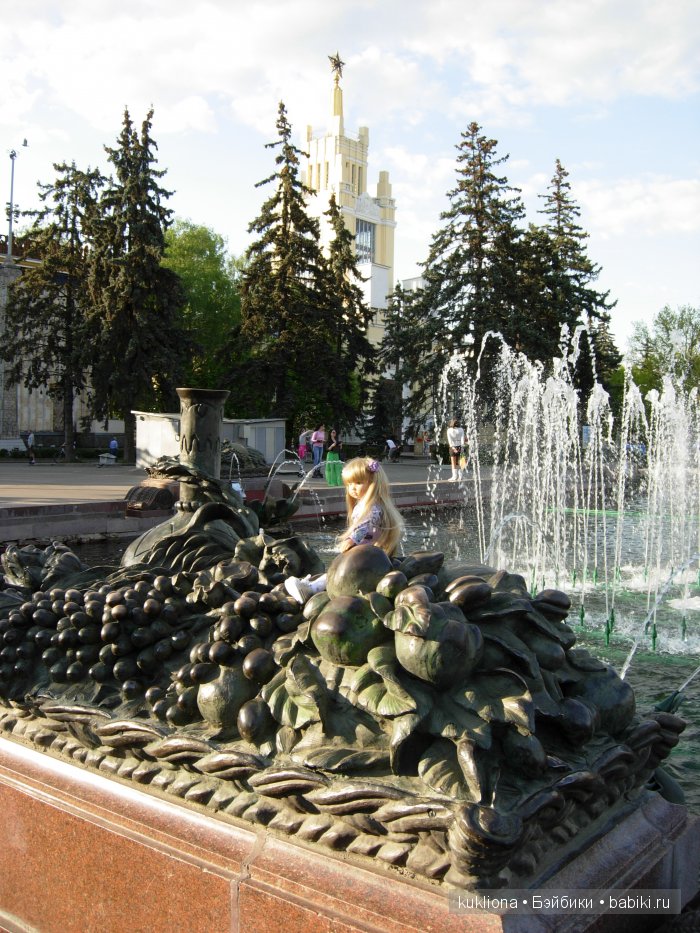 Марейка радуется весне, прогулка по ВВЦ! Кукла Mareike Kidz‘n’Cats Sonja Hartmann