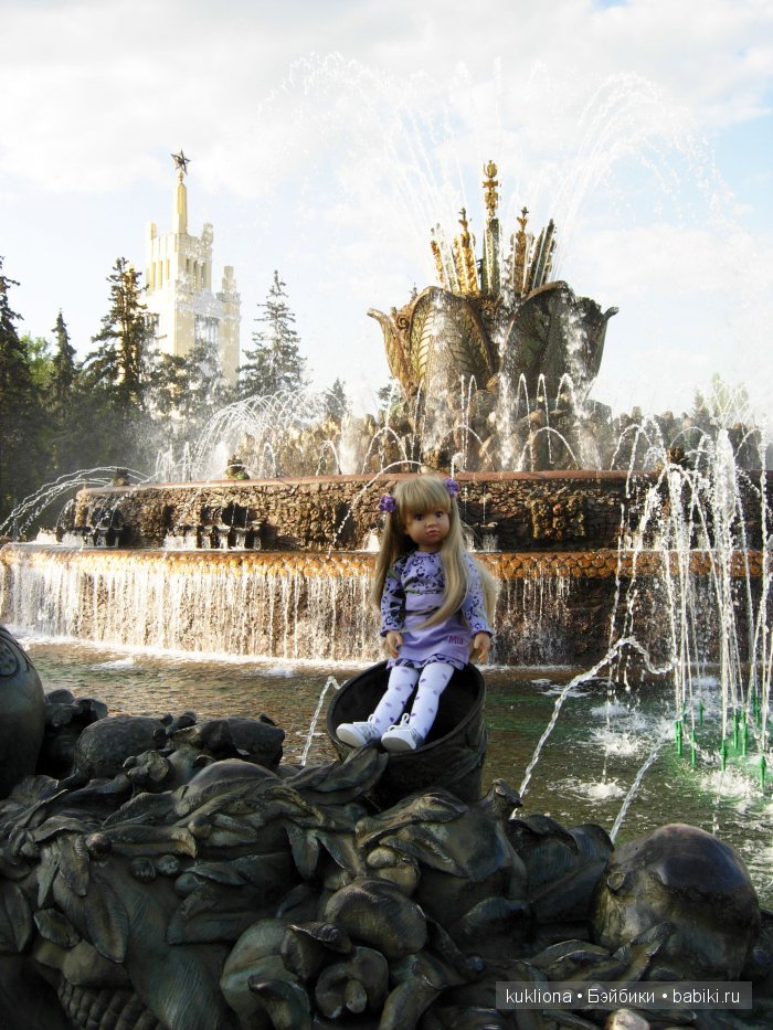 Марейка радуется весне, прогулка по ВВЦ! Кукла Mareike Kidz‘n’Cats Sonja Hartmann