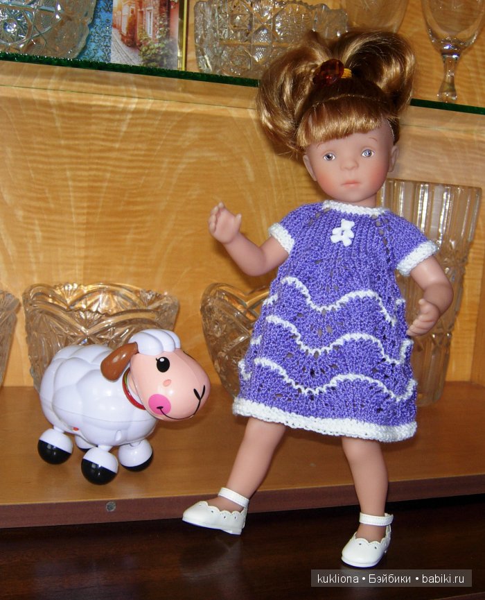 А мне фиолетово! Еще платья для куклы Наташи Minouche от Sylvia Natterer | Бэйбики А мне фиолетово! Еще платья для куклы Наташи Minouche от Sylvia Natterer