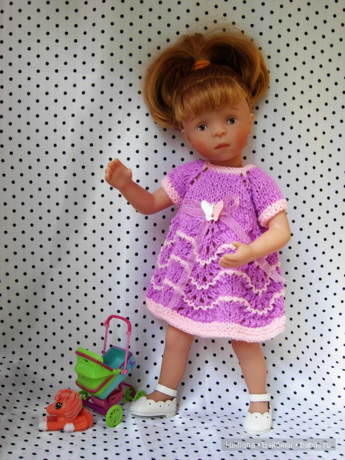 А мне фиолетово! Еще платья для куклы Наташи Minouche от Sylvia Natterer | Бэйбики А мне фиолетово! Еще платья для куклы Наташи Minouche от Sylvia Natterer (фото 2)