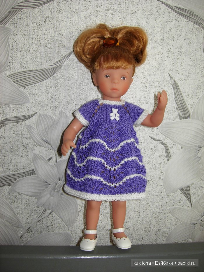 А мне фиолетово! Еще платья для куклы Наташи Minouche от Sylvia Natterer | Бэйбики А мне фиолетово! Еще платья для куклы Наташи Minouche от Sylvia Natterer