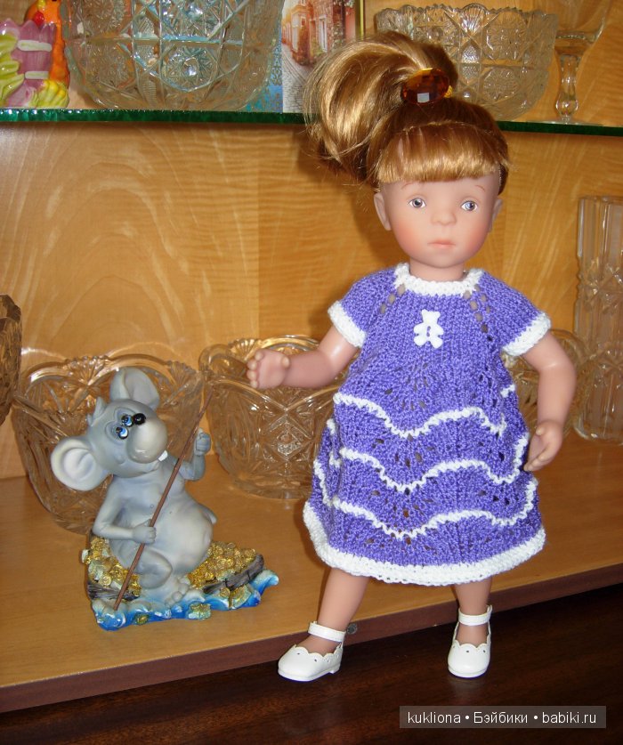 А мне фиолетово! Еще платья для куклы Наташи Minouche от Sylvia Natterer | Бэйбики А мне фиолетово! Еще платья для куклы Наташи Minouche от Sylvia Natterer
