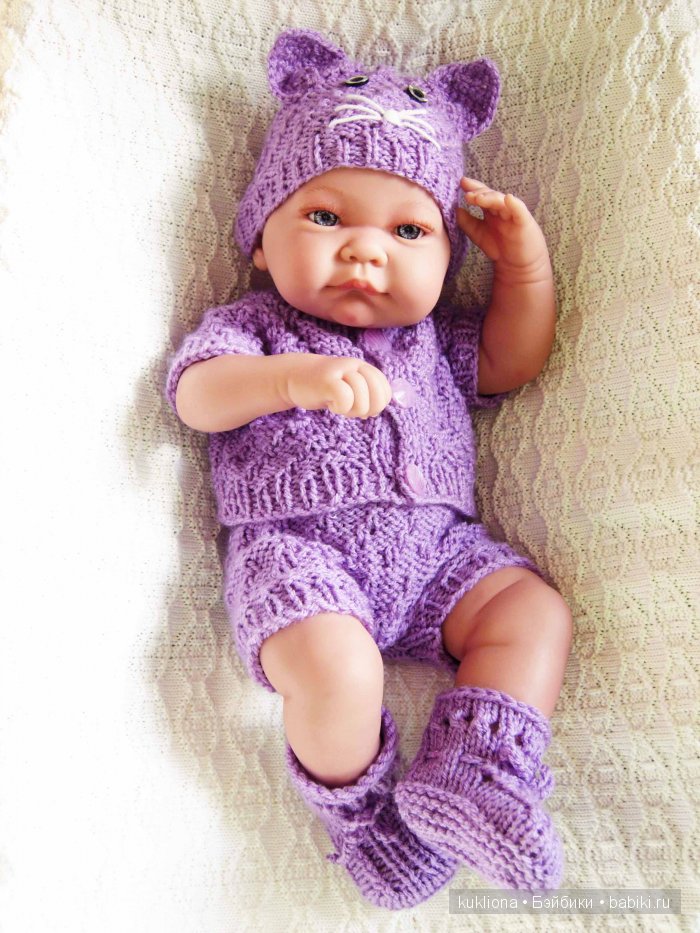 Магия сиреневого. Новые вязалочки для хуанчиков.Куклы от Antonio Juan | Бэйбики Магия сиреневого. Новые вязалочки для хуанчиков.Куклы от Antonio Juan