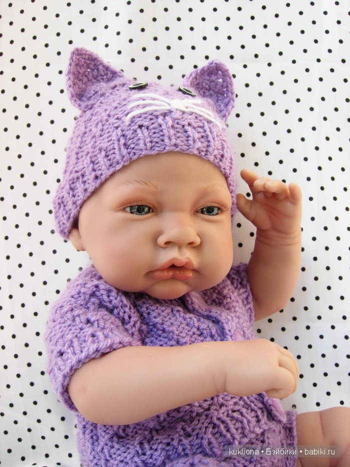 Магия сиреневого. Новые вязалочки для хуанчиков.Куклы от Antonio Juan | Бэйбики Магия сиреневого. Новые вязалочки для хуанчиков.Куклы от Antonio Juan