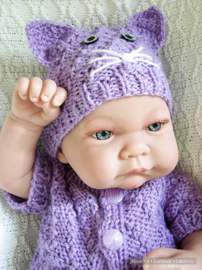Магия сиреневого. Новые вязалочки для хуанчиков.Куклы от Antonio Juan | Бэйбики Магия сиреневого. Новые вязалочки для хуанчиков.Куклы от Antonio Juan