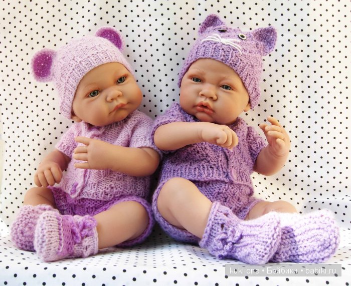 Магия сиреневого. Новые вязалочки для хуанчиков.Куклы от Antonio Juan | Бэйбики Магия сиреневого. Новые вязалочки для хуанчиков.Куклы от Antonio Juan
