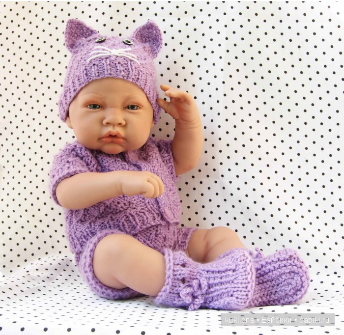 Магия сиреневого. Новые вязалочки для хуанчиков.Куклы от Antonio Juan | Бэйбики Магия сиреневого. Новые вязалочки для хуанчиков.Куклы от Antonio Juan