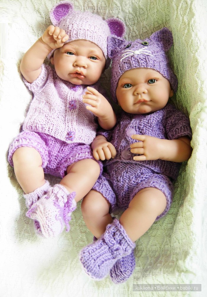 Магия сиреневого. Новые вязалочки для хуанчиков.Куклы от Antonio Juan | Бэйбики Магия сиреневого. Новые вязалочки для хуанчиков.Куклы от Antonio Juan
