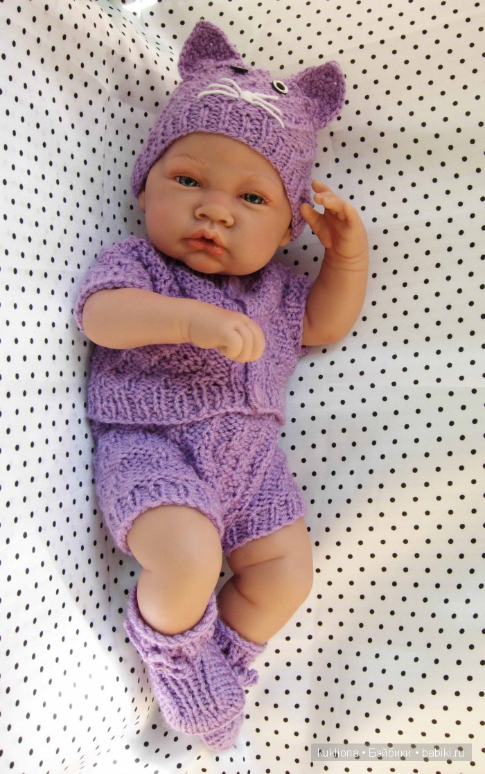 Магия сиреневого. Новые вязалочки для хуанчиков.Куклы от Antonio Juan | Бэйбики Магия сиреневого. Новые вязалочки для хуанчиков.Куклы от Antonio Juan