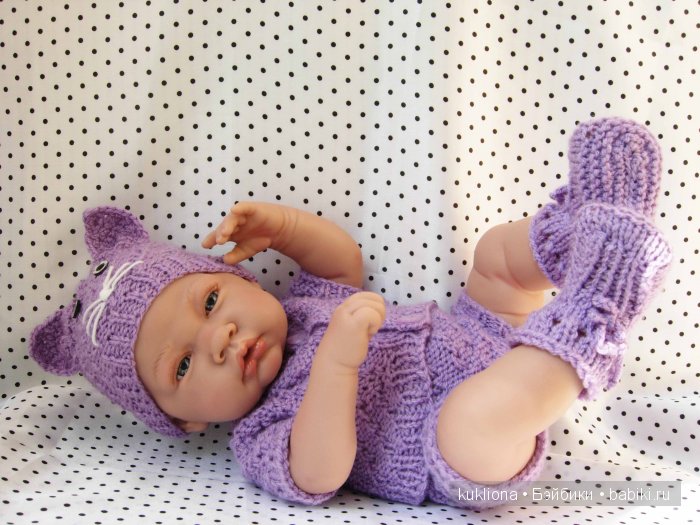 Магия сиреневого. Новые вязалочки для хуанчиков.Куклы от Antonio Juan | Бэйбики Магия сиреневого. Новые вязалочки для хуанчиков.Куклы от Antonio Juan