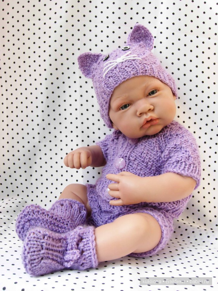 Магия сиреневого. Новые вязалочки для хуанчиков.Куклы от Antonio Juan | Бэйбики Магия сиреневого. Новые вязалочки для хуанчиков.Куклы от Antonio Juan