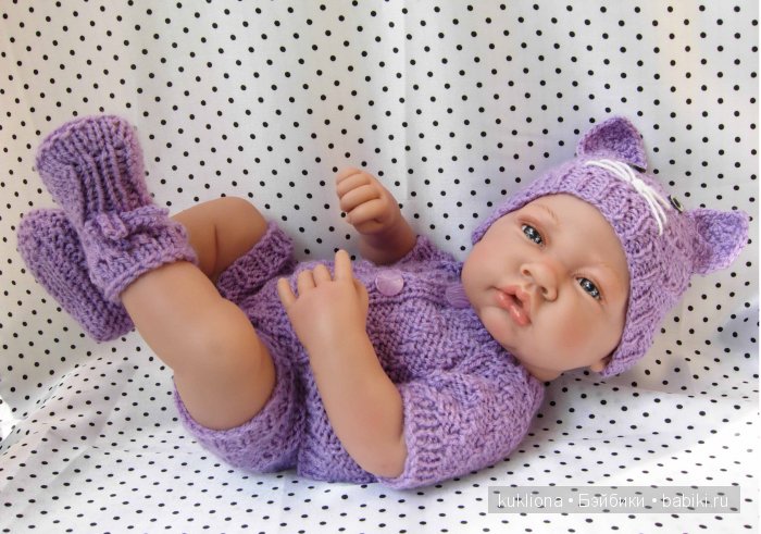 Магия сиреневого. Новые вязалочки для хуанчиков.Куклы от Antonio Juan | Бэйбики Магия сиреневого. Новые вязалочки для хуанчиков.Куклы от Antonio Juan