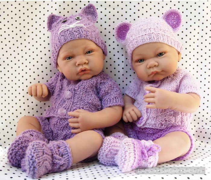 Магия сиреневого. Новые вязалочки для хуанчиков.Куклы от Antonio Juan | Бэйбики Магия сиреневого. Новые вязалочки для хуанчиков.Куклы от Antonio Juan