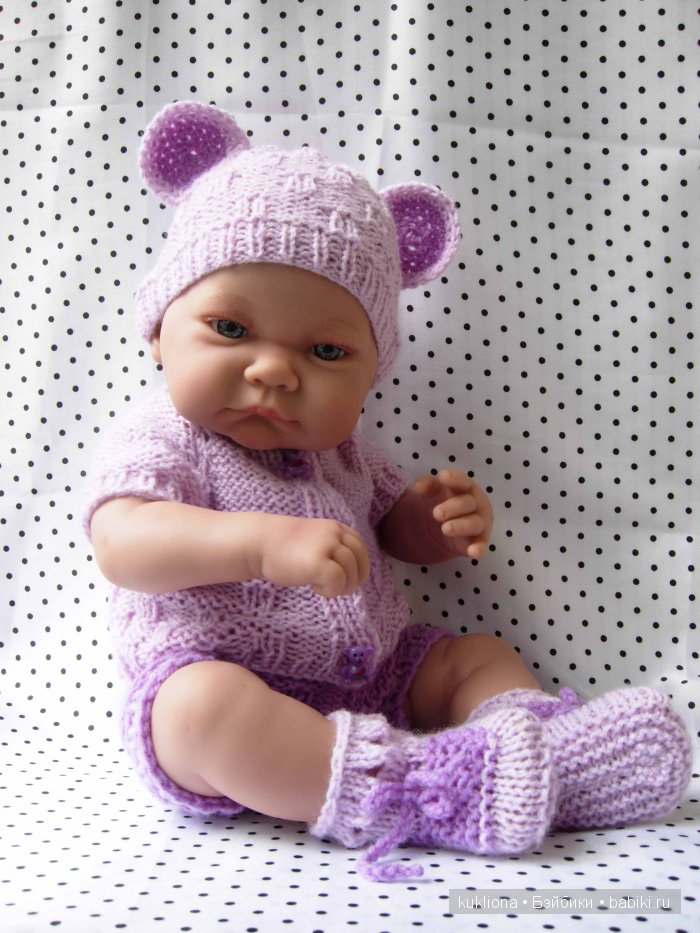 Магия сиреневого. Новые вязалочки для хуанчиков.Куклы от Antonio Juan | Бэйбики Магия сиреневого. Новые вязалочки для хуанчиков.Куклы от Antonio Juan