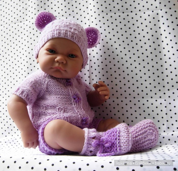 Магия сиреневого. Новые вязалочки для хуанчиков.Куклы от Antonio Juan | Бэйбики Магия сиреневого. Новые вязалочки для хуанчиков.Куклы от Antonio Juan
