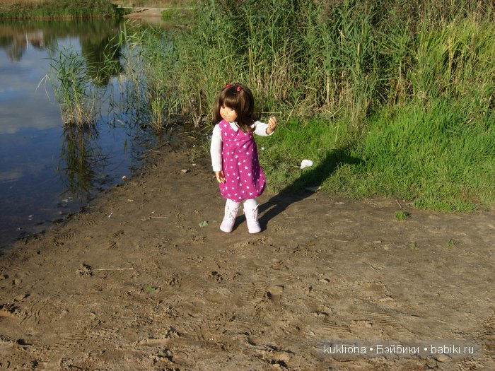 Осенняя прогулка Виктории Дмитриевны. Кукла Tori от Monika Peter-Leicht