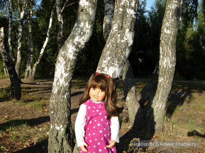 Осенняя прогулка Виктории Дмитриевны. Кукла Tori от Monika Peter-Leicht