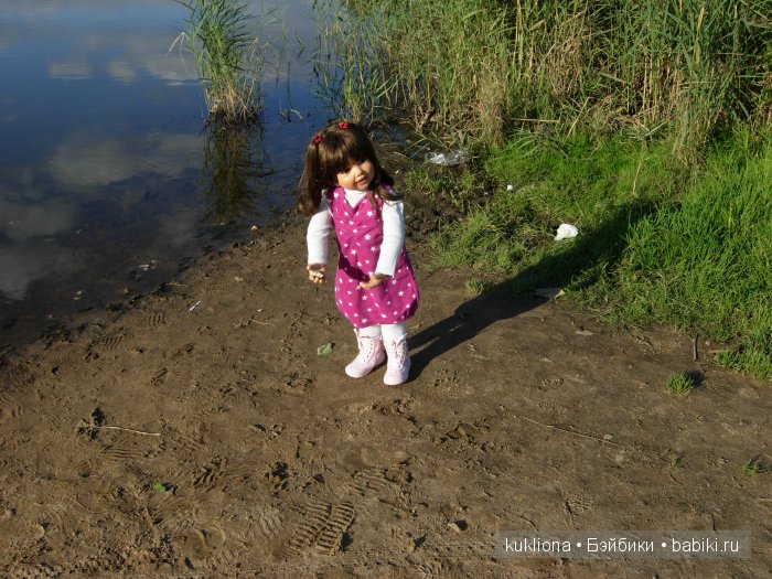 Осенняя прогулка Виктории Дмитриевны. Кукла Tori от Monika Peter-Leicht