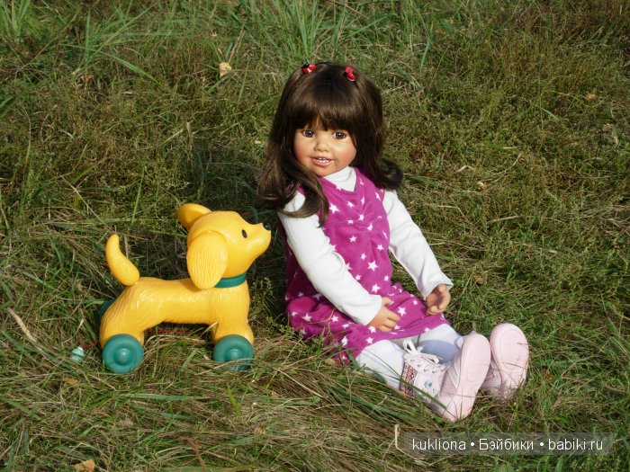 Осенняя прогулка Виктории Дмитриевны. Кукла Tori от Monika Peter-Leicht