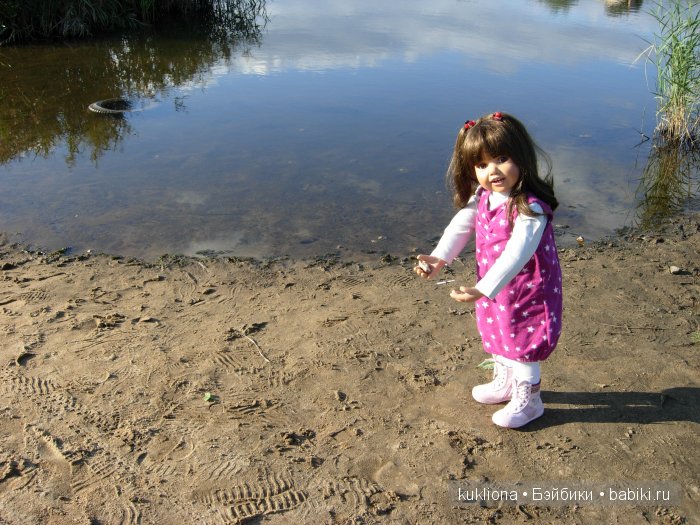 Осенняя прогулка Виктории Дмитриевны. Кукла Tori от Monika Peter-Leicht