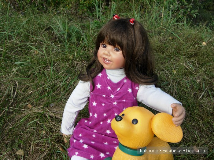 Осенняя прогулка Виктории Дмитриевны. Кукла Tori от Monika Peter-Leicht