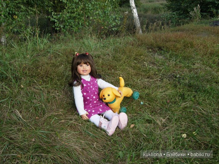 Осенняя прогулка Виктории Дмитриевны. Кукла Tori от Monika Peter-Leicht