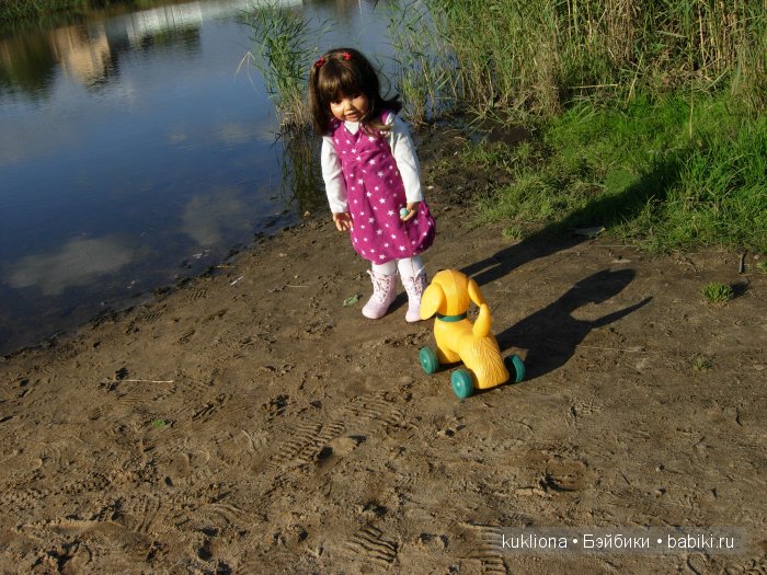 Осенняя прогулка Виктории Дмитриевны. Кукла Tori от Monika Peter-Leicht