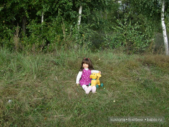 Осенняя прогулка Виктории Дмитриевны. Кукла Tori от Monika Peter-Leicht