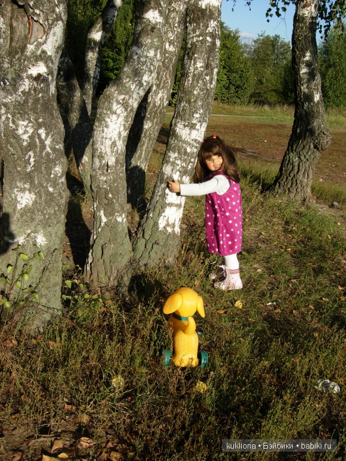 Осенняя прогулка Виктории Дмитриевны. Кукла Tori от Monika Peter-Leicht