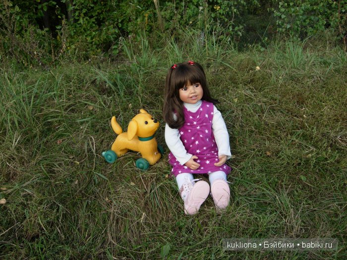 Осенняя прогулка Виктории Дмитриевны. Кукла Tori от Monika Peter-Leicht