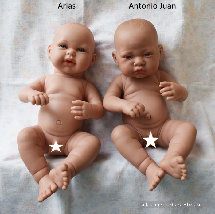 Анатомический мальчик испанской фирмы Ариас. Сравнение кукол Ariаs и Munecas Antonio Juan