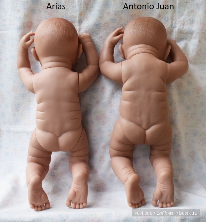 Анатомический мальчик испанской фирмы Ариас. Сравнение кукол Ariаs и Munecas Antonio Juan