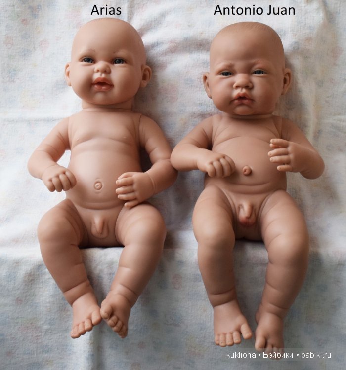 Анатомический мальчик испанской фирмы Ариас. Сравнение кукол Ariаs и Munecas Antonio Juan