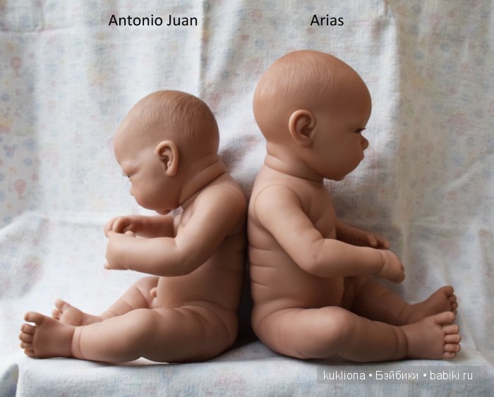 Анатомический мальчик испанской фирмы Ариас. Сравнение кукол Ariаs и Munecas Antonio Juan