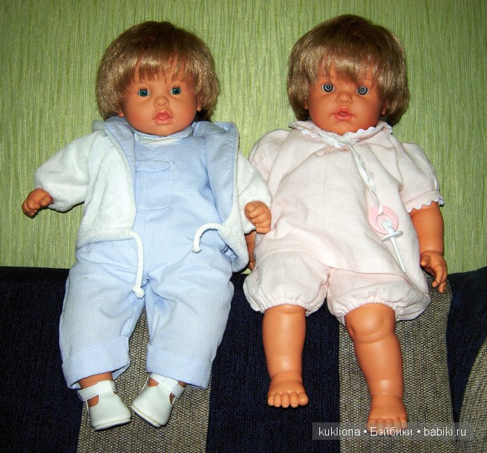 Кирилл и Эмилия, испанские куклы неизвестного происхождения