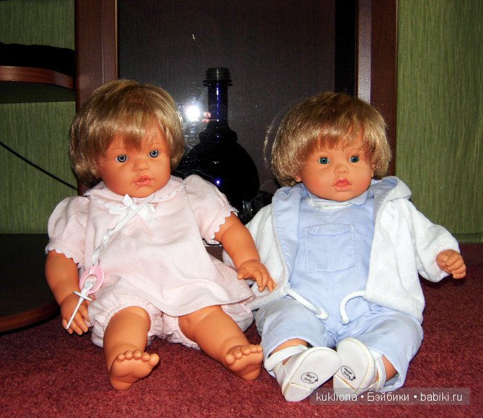 Кирилл и Эмилия, испанские куклы неизвестного происхождения