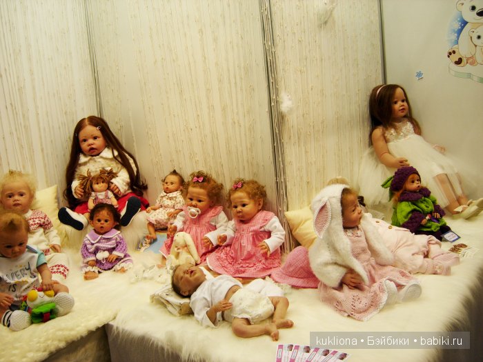 Искусство куклы 2015. VI Московская международная выставка в Гостином дворе. Куклы реборн (фото 3)