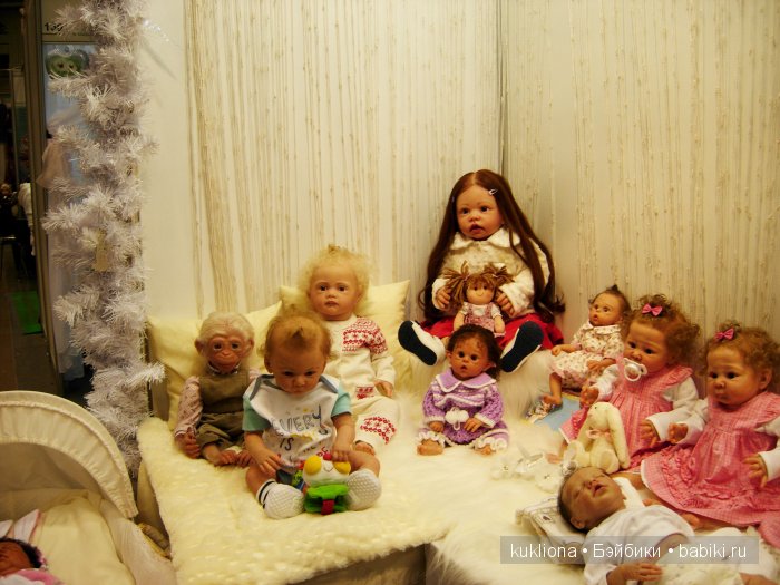 Искусство куклы 2015. VI Московская международная выставка в Гостином дворе. Куклы реборн (фото 4)