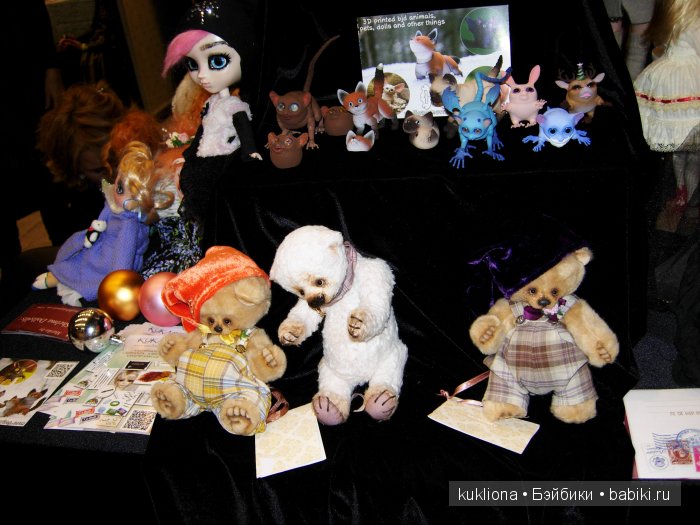 Искусство куклы 2015. VI Московская международная выставка в Гостином дворе. Фото авторских Тедди